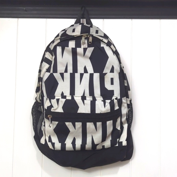 Victoria's Secret Pink Black and White Book Bag - Picture 1 of 7